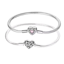 'Lucky to have you' or 'Love' Heart Charm Bracelet - Sparks Charms
