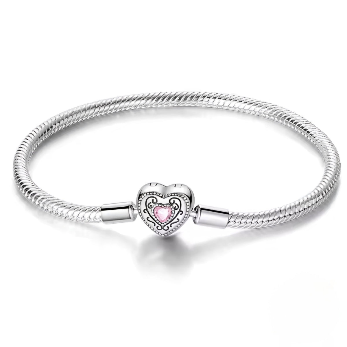 'Lucky to have you' or 'Love' Heart Charm Bracelet - Sparks Charms
