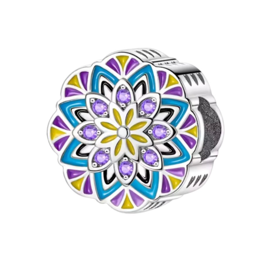 Mandala Bead Charm - Sparks Charms