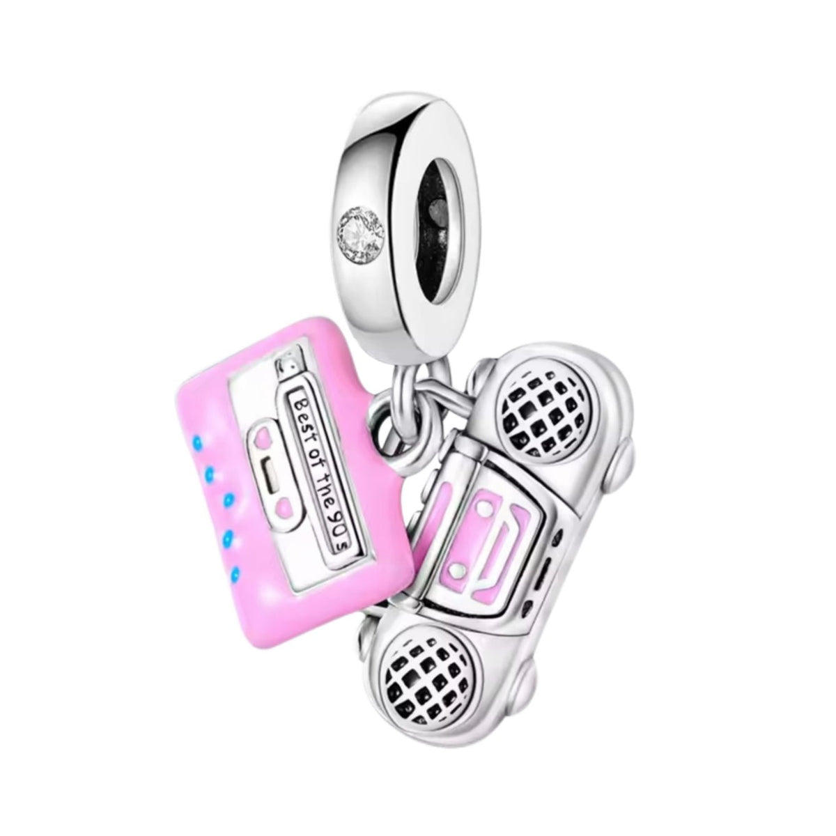 Mix Tape & Boom Box Charm - Sparks Charms