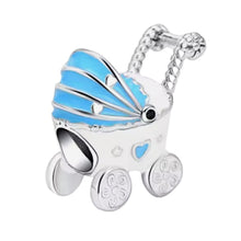 New Baby Push Chair Charm - Sparks Charms