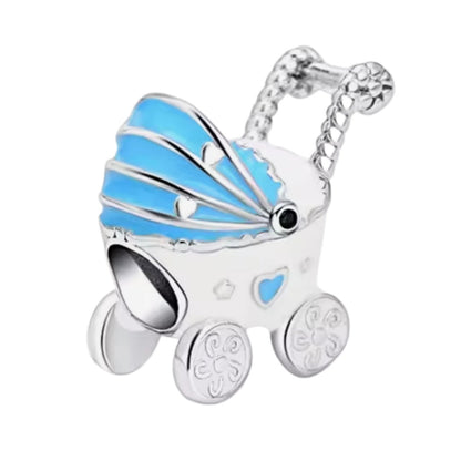 New Baby Push Chair Charm - Sparks Charms