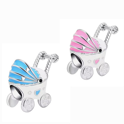 New Baby Push Chair Charm - Sparks Charms