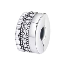 Pave Side Band Clip on Spacer Charm - Sparks Charms