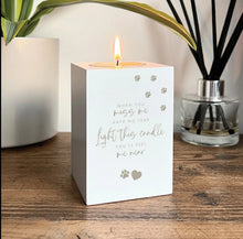 Pet Memorial Tea Candle Holder - Sparks Charms