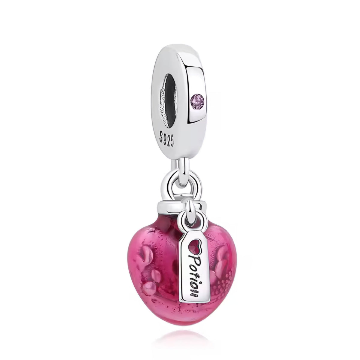 Pink Love Potion Charm - Sparks Charms
