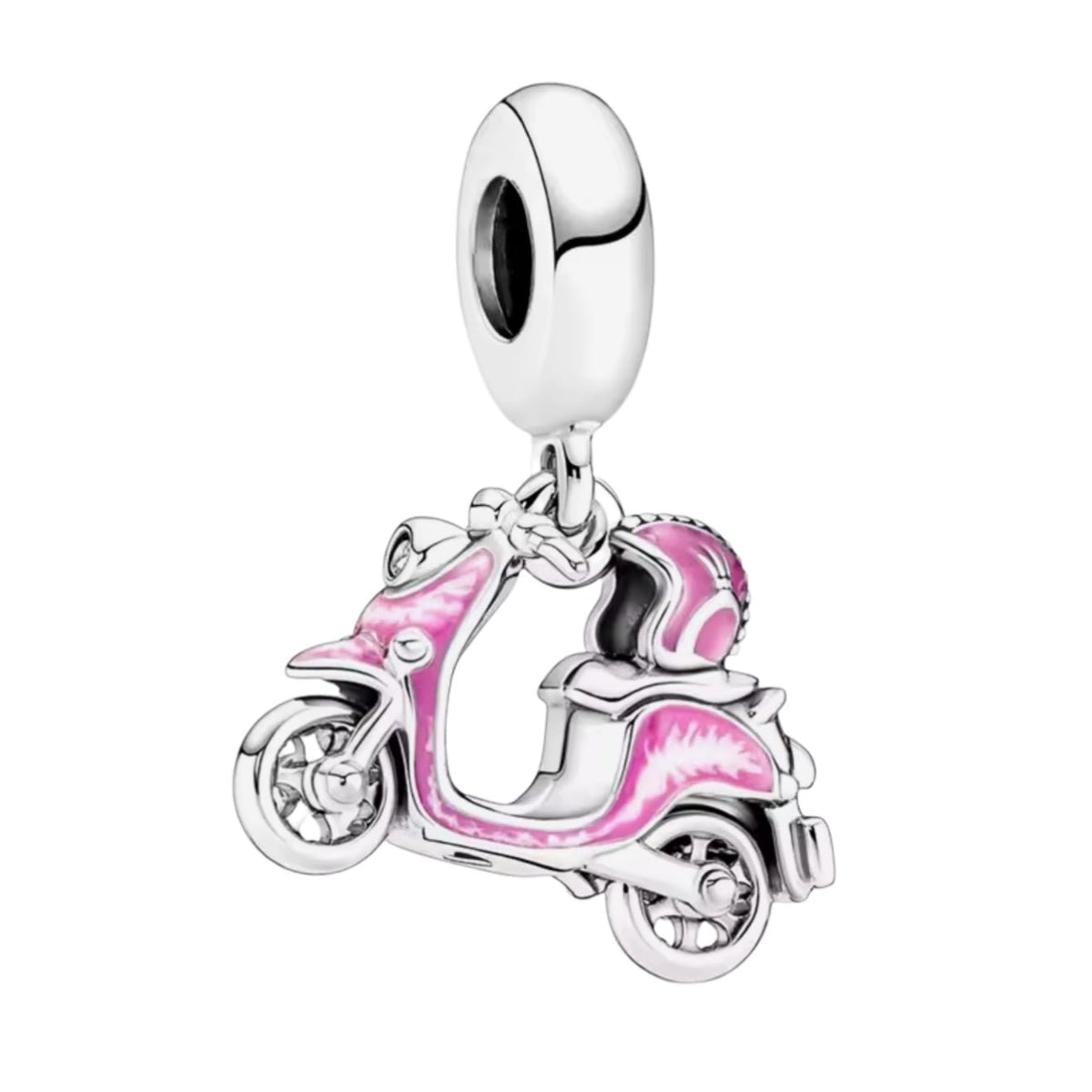 Pink Mopped Charm - Sparks Charms