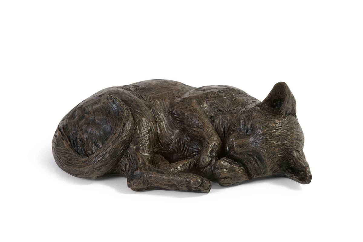 Resting Cat Urn - Sparks Charms