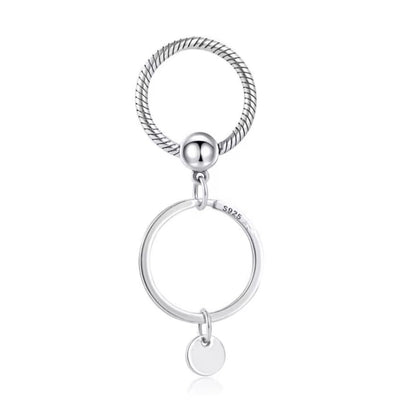 Round Charm Keyring - Sparks Charms