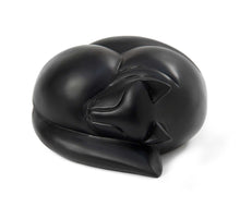 Sleeping Cat Urn - Black - Sparks Charms
