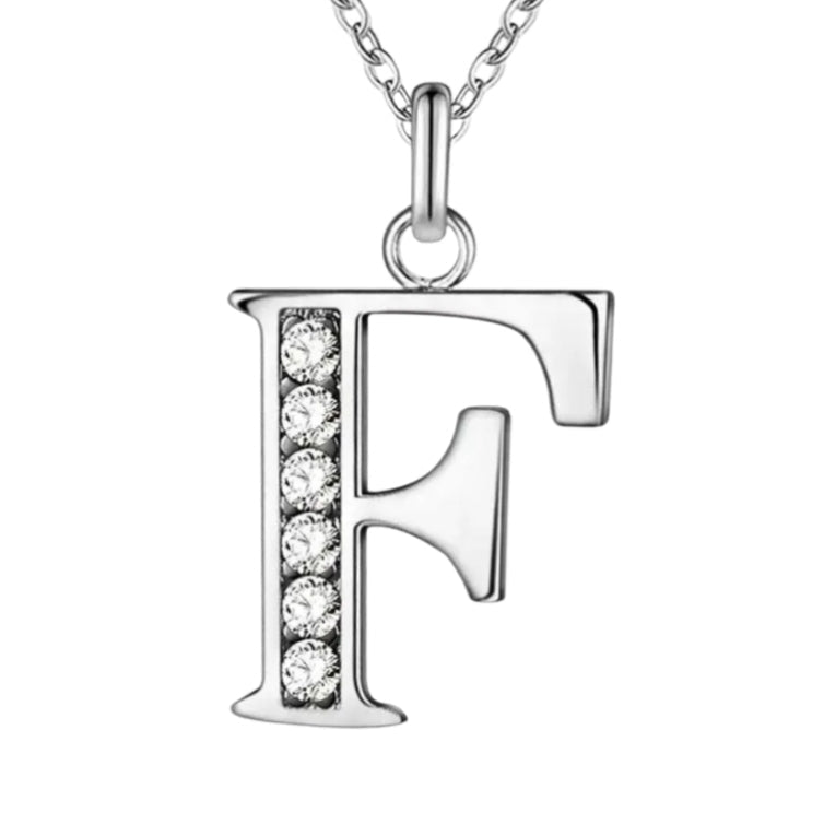 Sparkling A - Z Necklace in Gift Box - Sparks Charms
