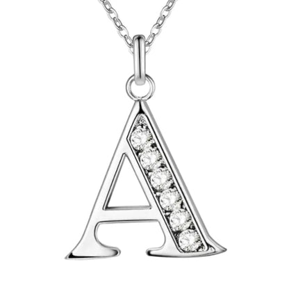 Sparkling A - Z Necklace in Gift Box - Sparks Charms