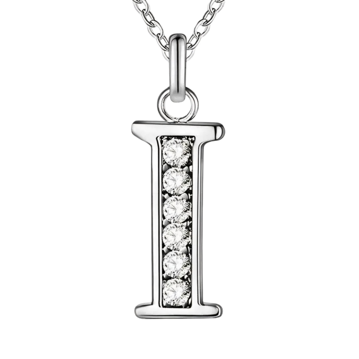 Sparkling A - Z Necklace in Gift Box - Sparks Charms