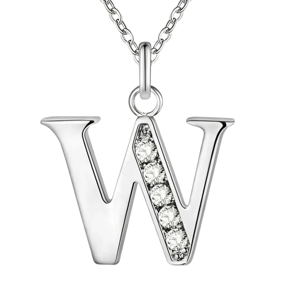 Sparkling A - Z Necklace in Gift Box - Sparks Charms