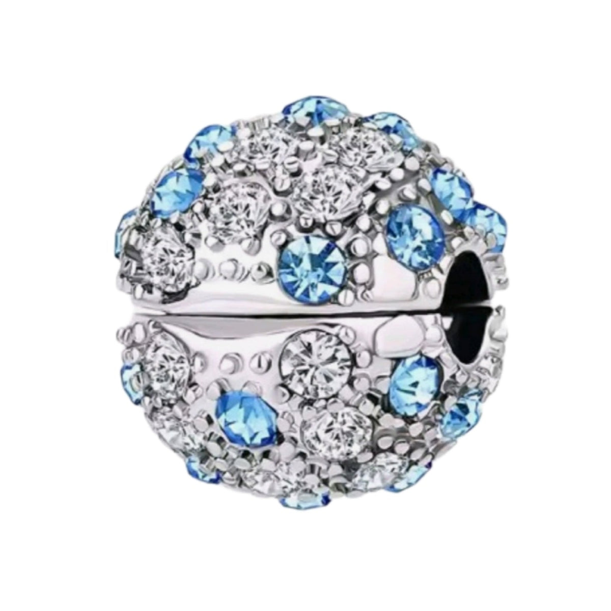 Sparkling Ball Clip on Spacer Charm - Sparks Charms