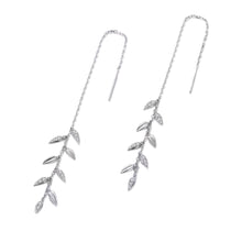 Sparkling Drop Thread Earrings - Sparks Charms