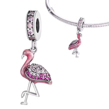 Sparkling Flamingo Charm - Sparks Charms