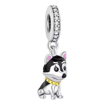 Sparkling Husky Charm - Sparks Charms