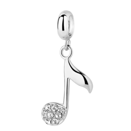 Sparkling Musical Note Charm - Sparks Charms