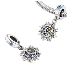 Sparkling Sun & Moon Charm - Sparks Charms