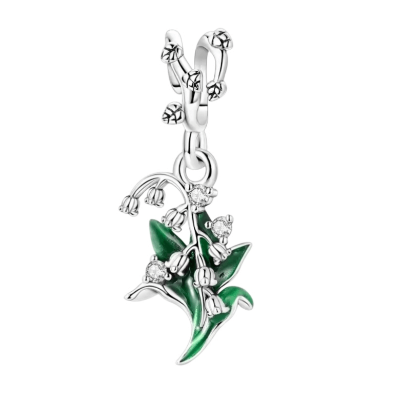 Spiral Top Lily of the Valley Charm - Sparks Charms