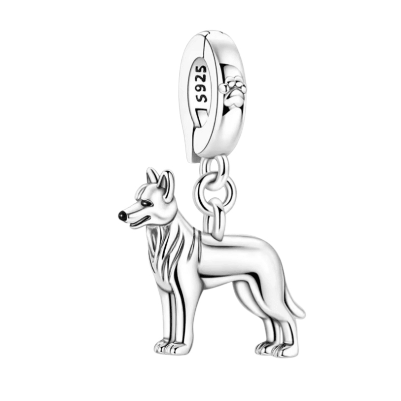 Standing GSD Clip-on Charm - Sparks Charms