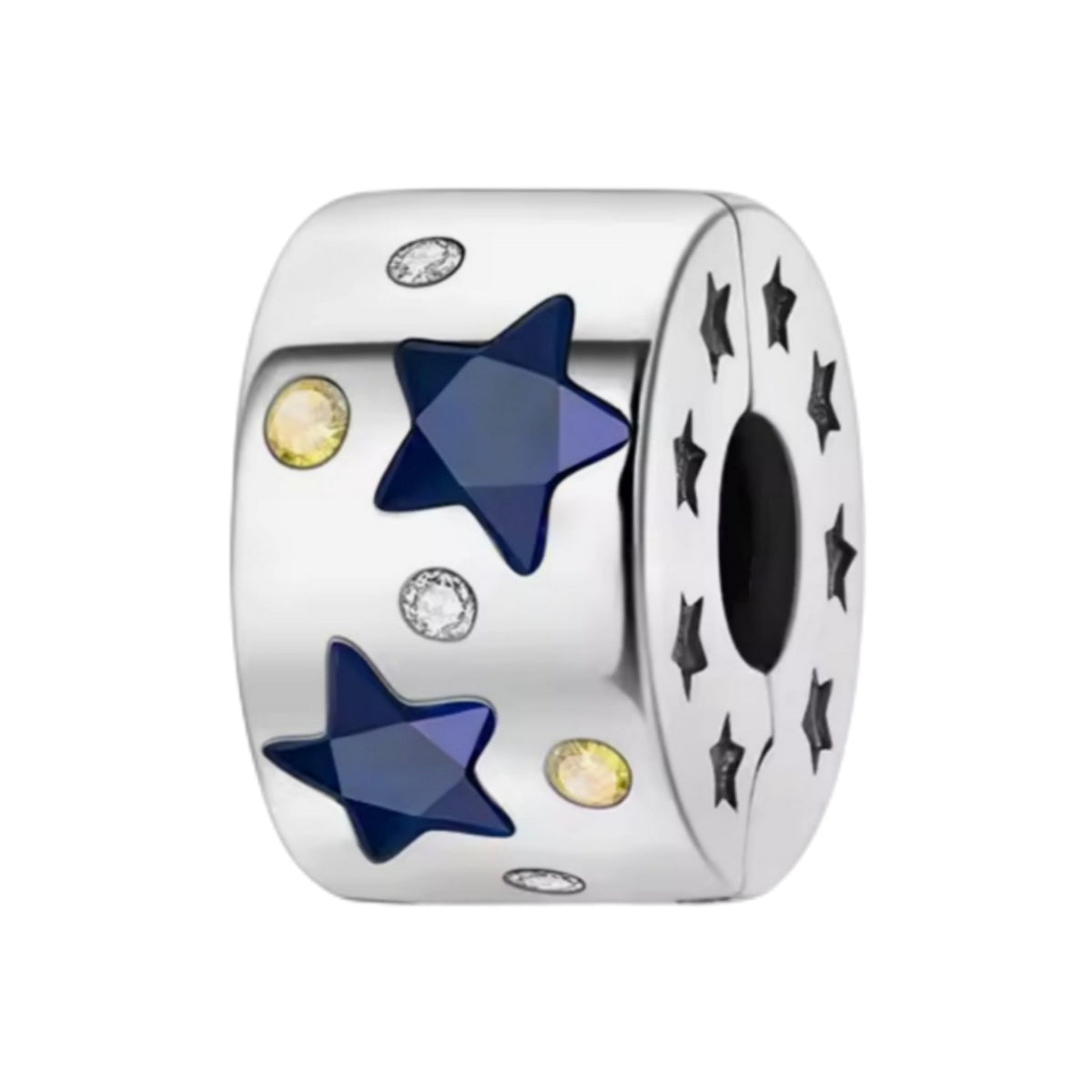 Stars & Moons Clip on Spacer Charm - Sparks Charms