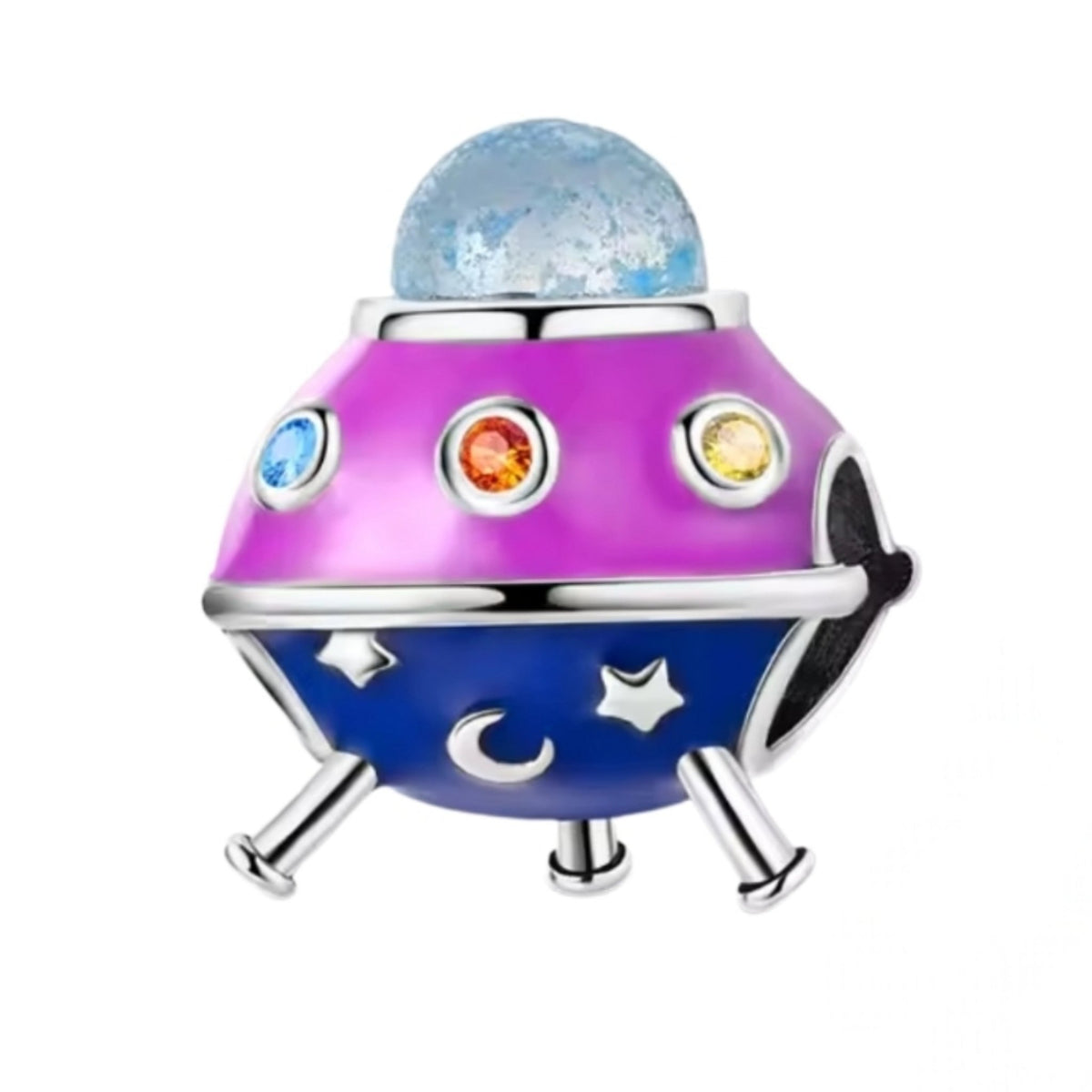 UFO Flying Saucer Charm - Sparks Charms