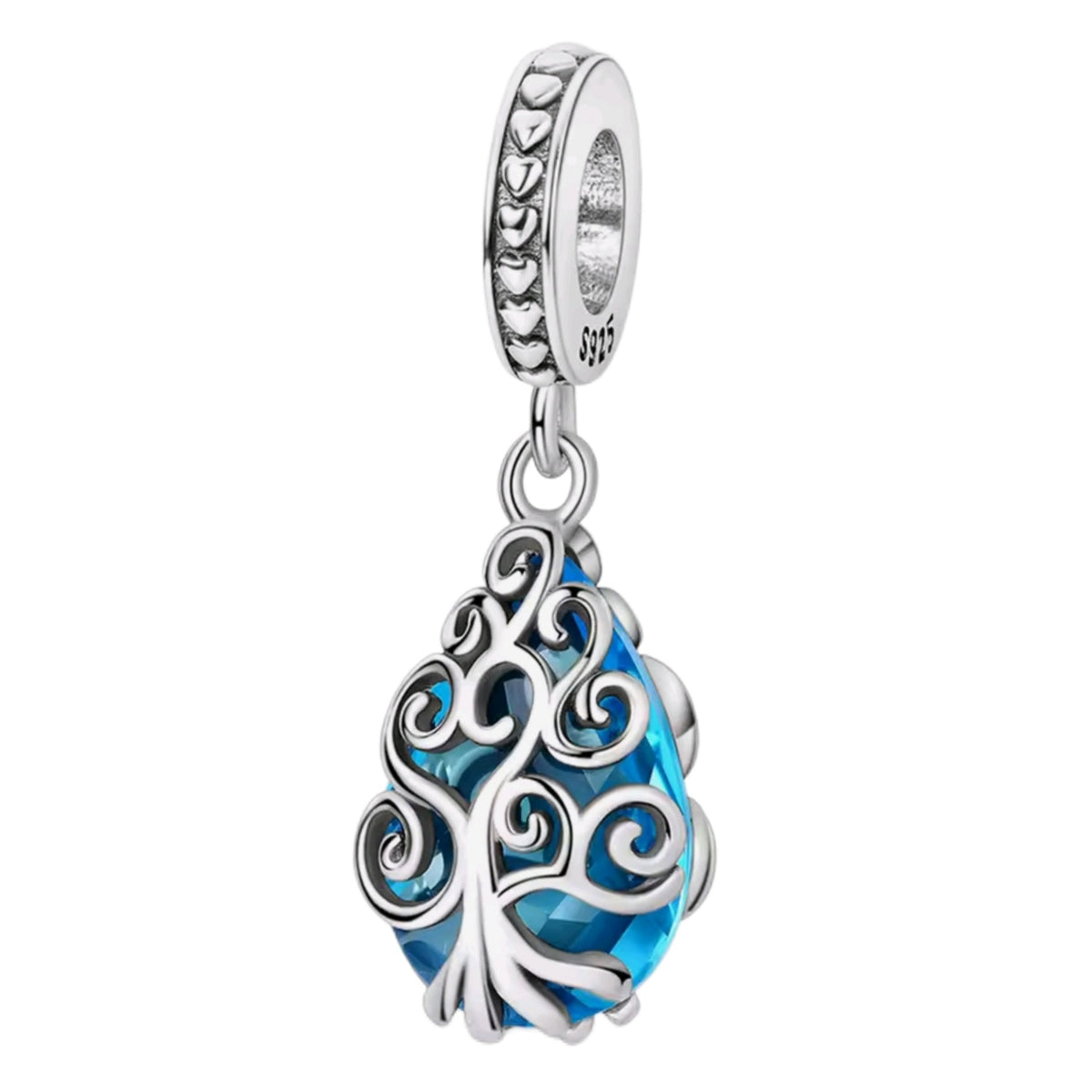Water Droplet Tree of Life Charm - Sparks Charms